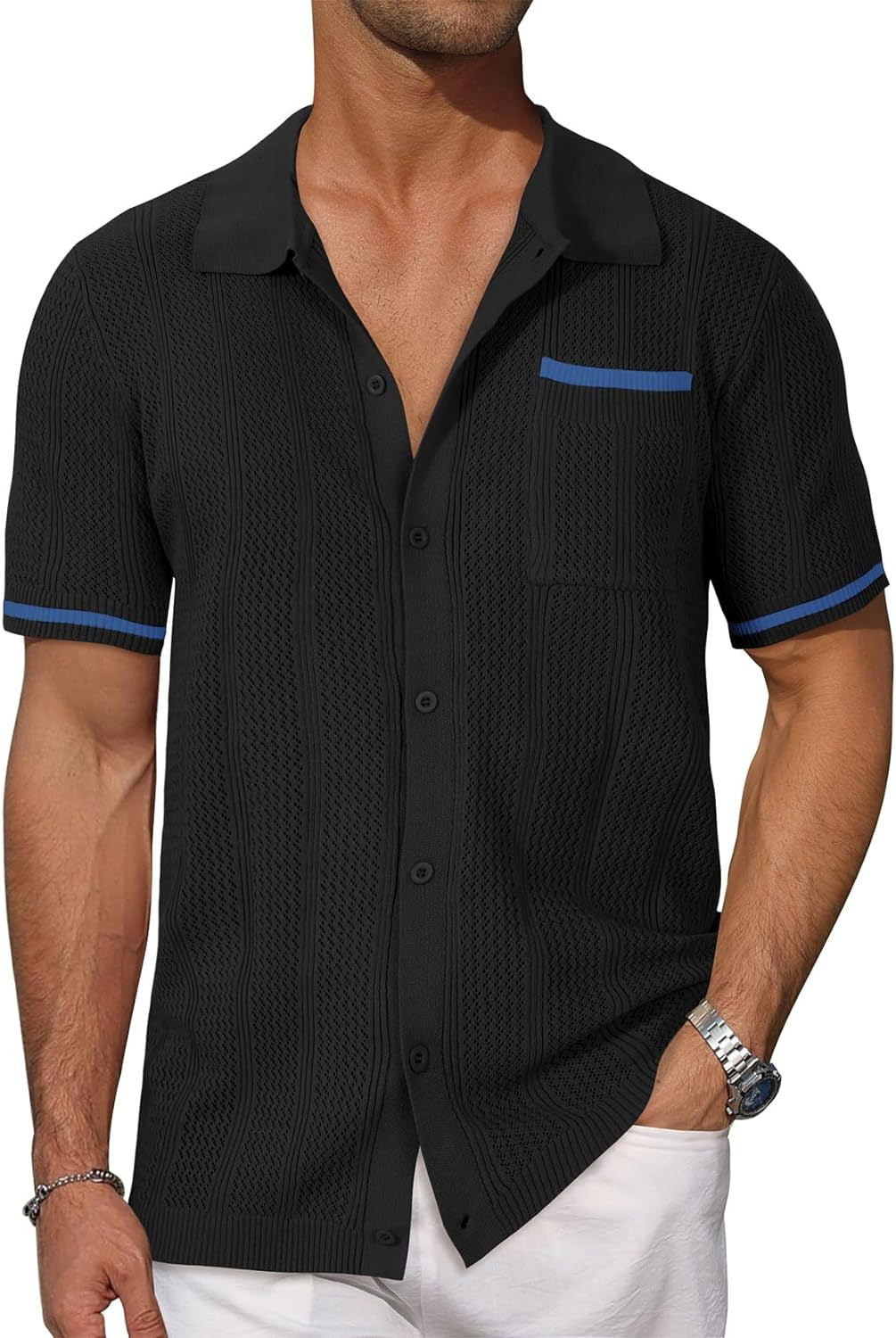 New model of mesh-ventilated short-sleeved shirt